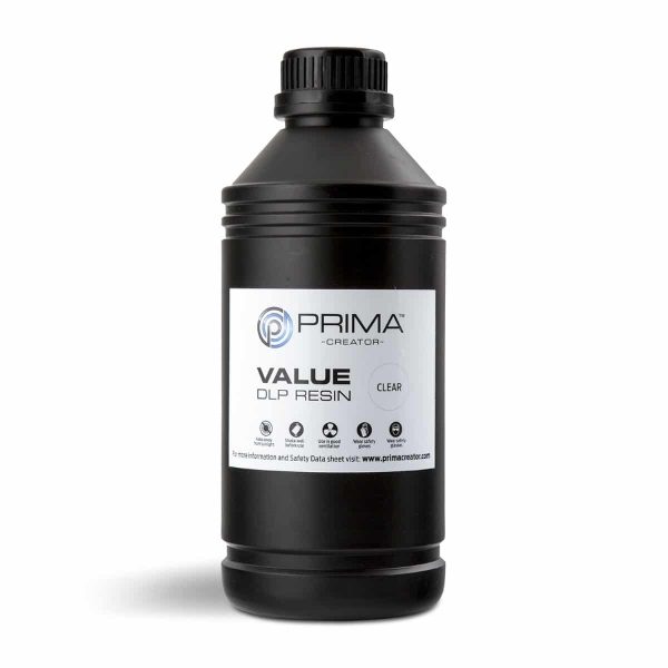 PrimaCreator Value UV / DLP Resin - 1000 ml - Clear